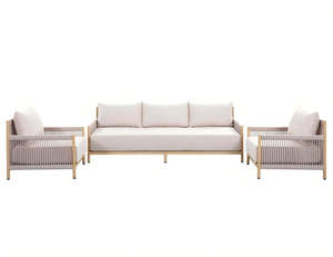 Goldentail Outdoor Rope Sofa Set - 5 Seat