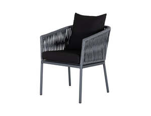 Outdoor Dining Furniture: Shearwater Aluminium And Rope Outdoor Dining Chair