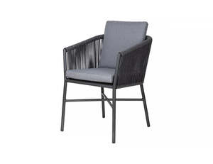 Outdoor Dining Furniture: Swamphen Aluminium And Rope Outdoor Dining Chair