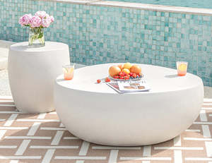 Coffee Tables: Ikaria Cobble Coffee & Side Table Set