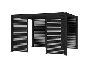 Slatted Privacy Wall for Tasman Freestanding Pergola