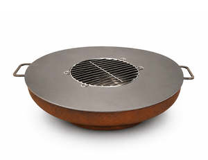 Best Sellers 1: 75cm Fire Pit Dual-Zone Cooking Set