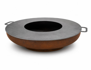 BASIN 75cm Fire Pit Grill Plate Set