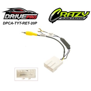 Products: Toyota 20pin Factory Camera Adapter (Retains factory 6V camera with aftermarket)