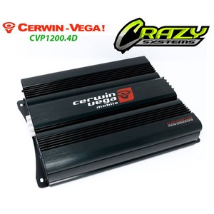 Products: Cerwin Vega CVP1200.4D 1200W 4 Channel Class A/B Car Amplifier