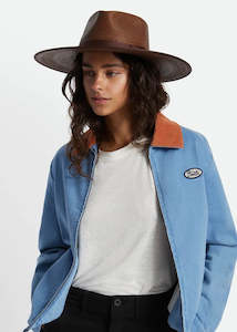 Hat | Joanna Straw Rancher (Brown)