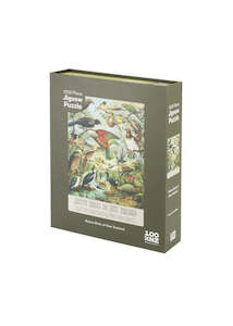 Puzzles Games: Jigsaw | Vintage Botanical (NZ Native Bird)