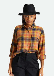 Hat | Wesley Packable Fedora (Washed Black)