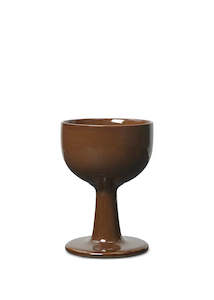 Ferm Living: Glass | Floccula Wine (Soil)