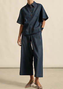 Zoe Kratzmann: Pant | Astute (Dark Chambray)