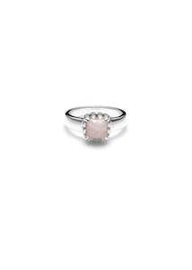Ring | Baby Claw (Rose Quartz/Sterling Silver)