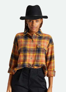 Hat | Wesley Packable Fedora (Black)