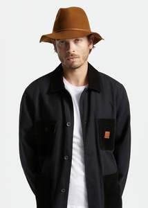 Hats Scarves: Hat | Wesley Fedora (Coffee)