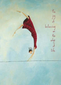 Card | The Joy Of Balancing (Crispin Korschen)