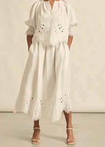 Zoe Kratzmann: Skirt | Jetty (Porcelain)