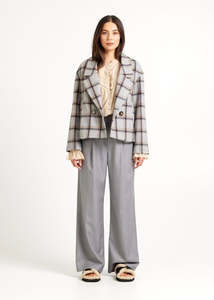 Blazers: Jacket | Emma (Silver Check)