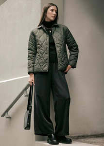 Quilted Jacket | Toronto (Spruce)