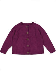 Cardigan | Ava (Mulberry)