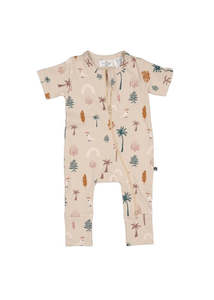 Zip Suit | Jungle Stamp