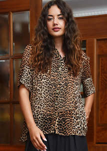 Featured Designers: Shirt | Making Her Mark (Leopard)