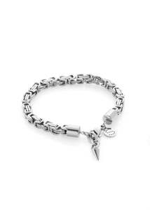 Silk And Steel: Bracelet | Meridian (Silver)