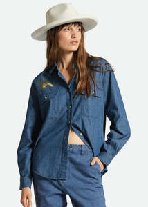 Brixton: Shirt | Bowery Boyfriend (Indigo Rinse)