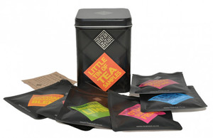 6 x tea sample packs in a Tea Total tin Cre8tive-Gems