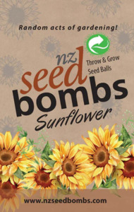Products: NZ Seed bomb - Sunflower Blend Cre8tive-Gems