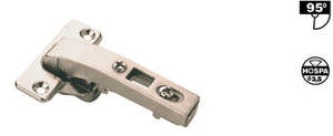 Kitchen Storage Accessories: For blind panel applications, opening angle 92° – screw fixing, 48/6 drilling pattern (Normal Hinge)