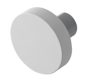 Bathroom Accessories: ISTONE ROUND ROBE HOOK MATTE WHITE