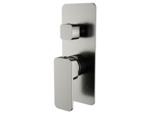 FLINT SHOWER DIVERT MIXER GUN METAL