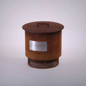 Products: Smokelis Kindle Corten Lid - Atmosphere Heating, Cooling & Gas