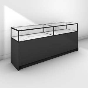 Double Glass Display Counter, Large Base Cabinet (GDC009)