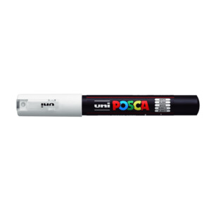 Products: Posca White paint pen - for hiding numbers on your PBN Creative Hero NZ