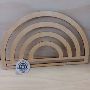 Create Your Own Collage Box: Plywood Rainbow