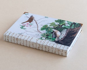 Products: A5 jotter – birds – log