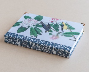 Products: A5 jotter – birds – yellow