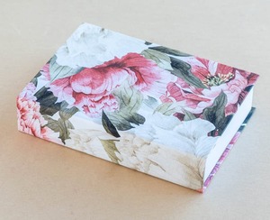 Jotter Pad – Flowers Pink White
