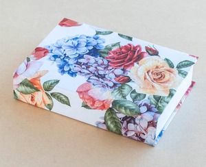 Products: Jotter Pad – Flowers Orange Blue Multi White