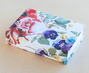 Products: Jotter Pad – Rose Pansies