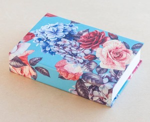 Jotter Pad – Flowers Orange Blue Multi Turquoise