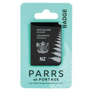 Badges: NZ Passport Badge