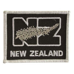 NZ & Fern Iron On Patch