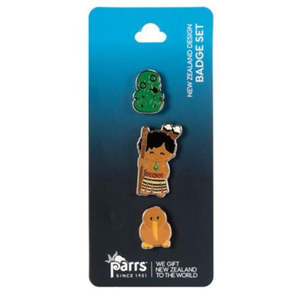 Badges: Maori Boy Badge Set