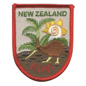 Badges: Kiwi & Ponga Iron On Patch