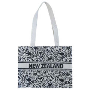 Silhouette Birds Cotton Bag with Gusset