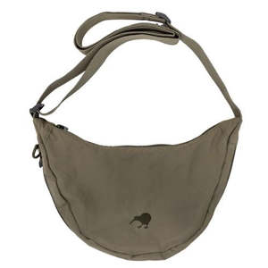 NZ Flag & Kiwi Small Tote Bag - Olive