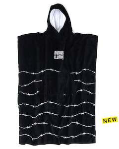 Surf Towels And Ponchos: BARBED WIRE PONCHO