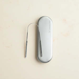 Sustainable Oral Care: Stainless Steel Tongue Scraper