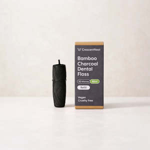 Sustainable Oral Care: Bamboo Charcoal Dental Floss Refill